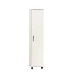 Sapateira 1 Porta Grande Branca